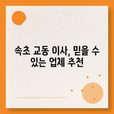 강원도 속초시 교동 포장이사비용 | 견적 | 원룸 | 투룸 | 1톤트럭 | 비교 | 월세 | 아파트 | 2024 후기