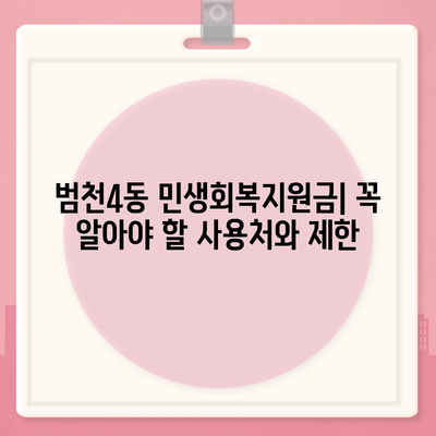 부산시 부산진구 범천4동 민생회복지원금 | 신청 | 신청방법 | 대상 | 지급일 | 사용처 | 전국민 | 이재명 | 2024