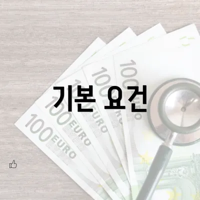 기본 요건