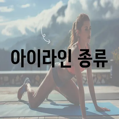 아이라인 종류