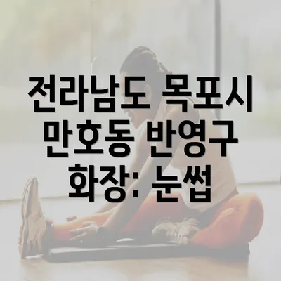 전라남도 목포시 만호동 반영구 화장: 눈썹