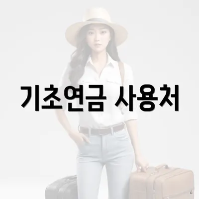 기초연금 사용처