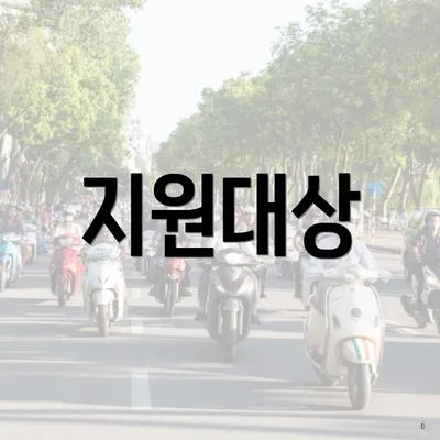 지원대상