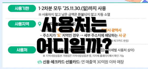 사용처는 어디일까?