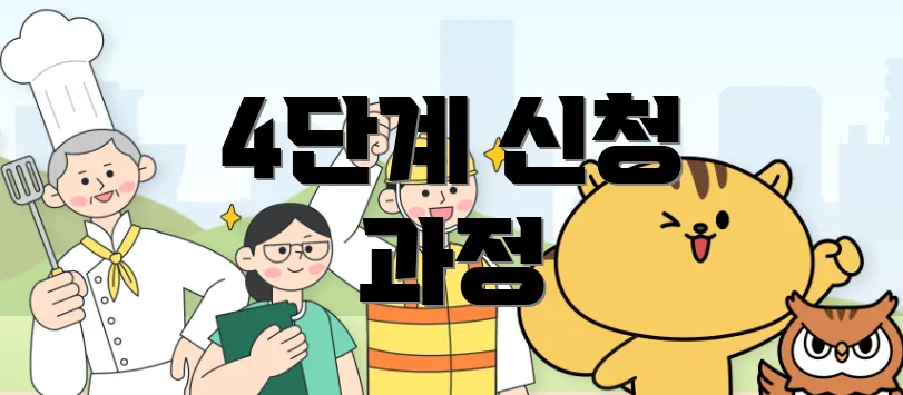 4단계 신청 과정