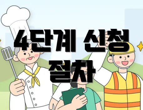 4단계 신청 절차