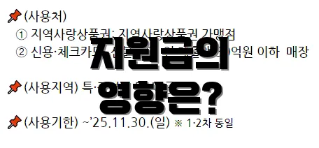 지원금의 영향은?