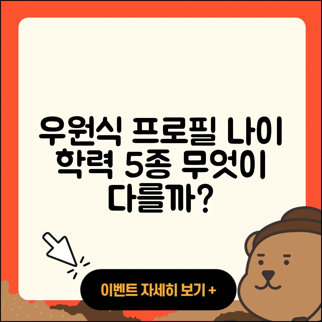 우원식 국회의원 프로필, 나이와 학력은 5가지